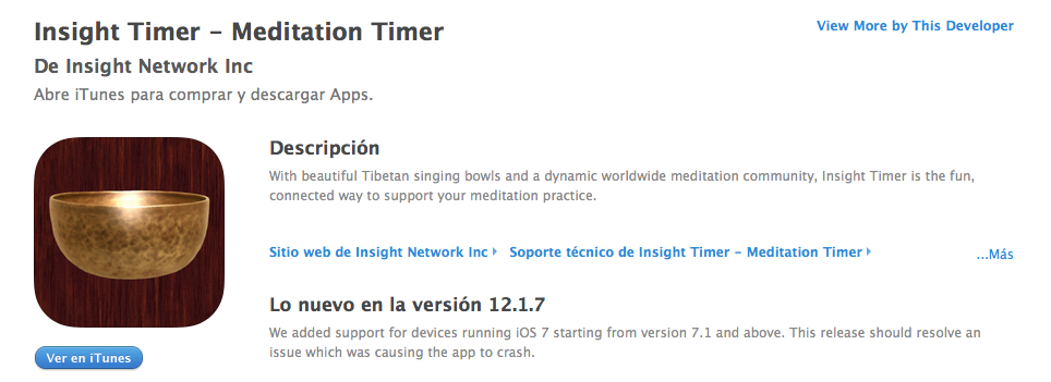 app para la meditacion